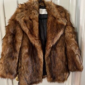 SOLD Zara Faux Fur Coat
